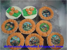 Cup cake with edible image