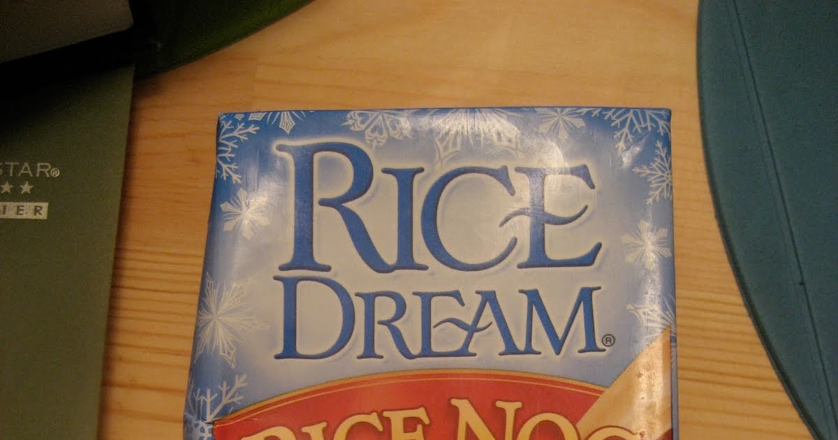 Gluten Freeways Rice Dream Rice Nog