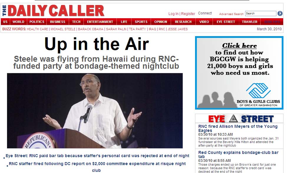 Daily Caller may have earned a