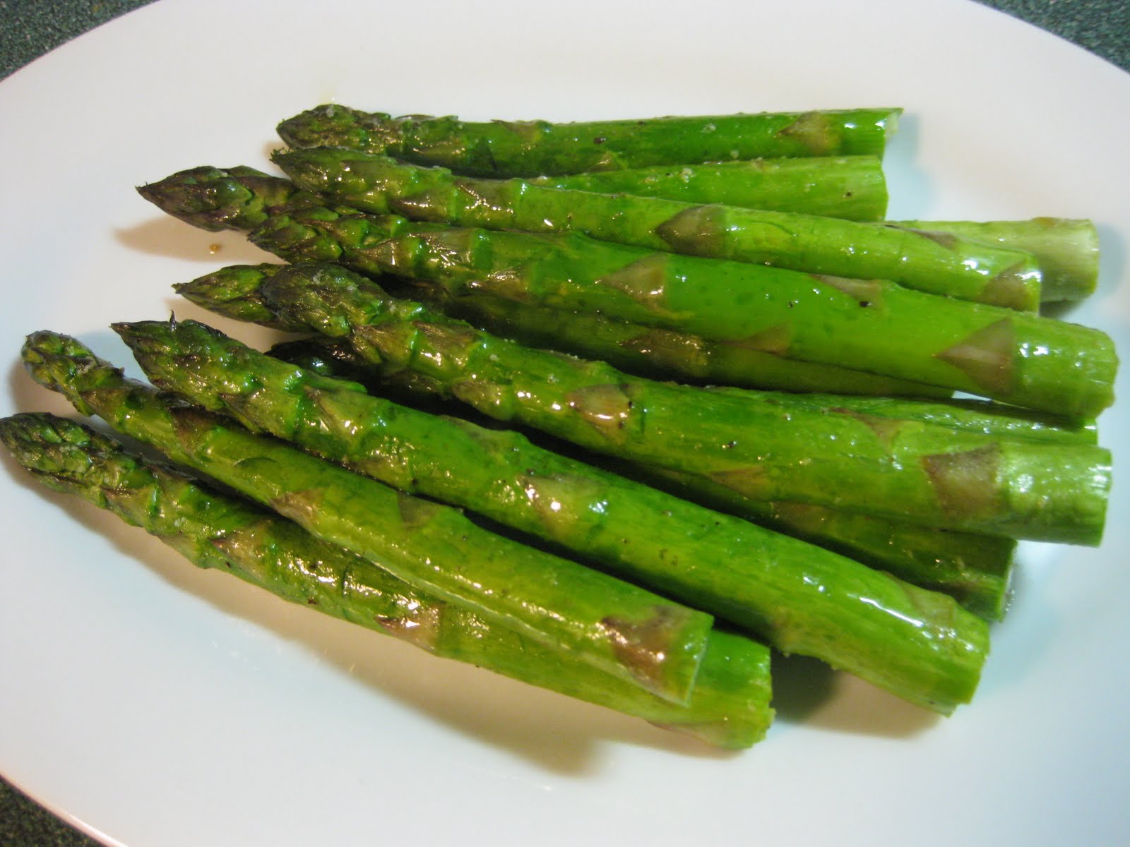 My Life On A Plate Roasted Asparagus