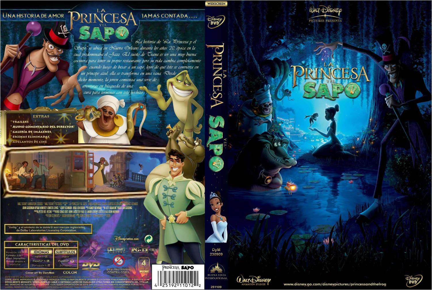 Ver Pelicula La princesa y el sapo 2009 latino HD Online