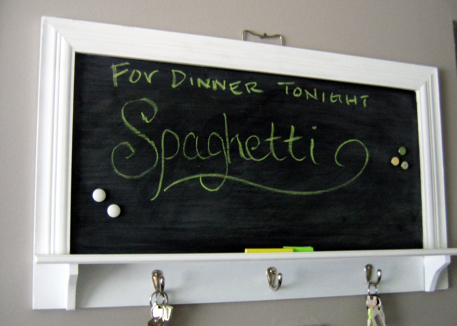 Love Where You Live How to Turn a Whiteboard Into a Chalkboard