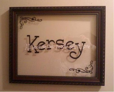 Personalized Picture Frame