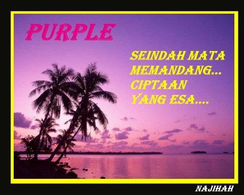 purple