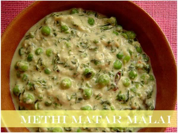 mutter methi malai