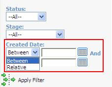 Date filter box in Sage CRM - Greytrix 