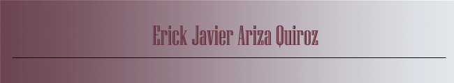 Erick Javier Ariza Q.
