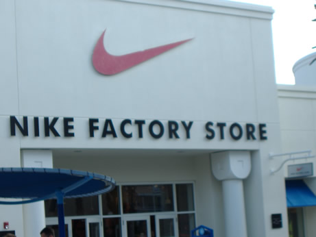 The Nike Factory Store.