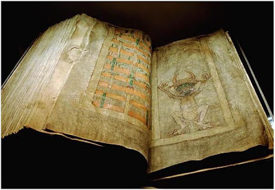 El Codex Gigas o La Biblia del Diablo -Click para ver imagen ampliada-