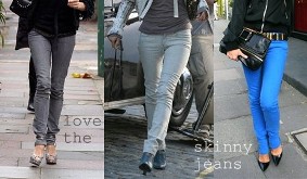 slimfitting skinny jeans for ladies