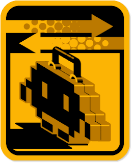 The Case for Gaming Accessibility - Image (c) Etherbrian - A Space Invader suitcase.
