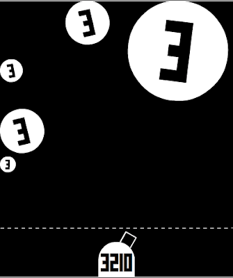 Image of Black and White Puzzle Bobble one switch inspired game - Gimme Some Friction