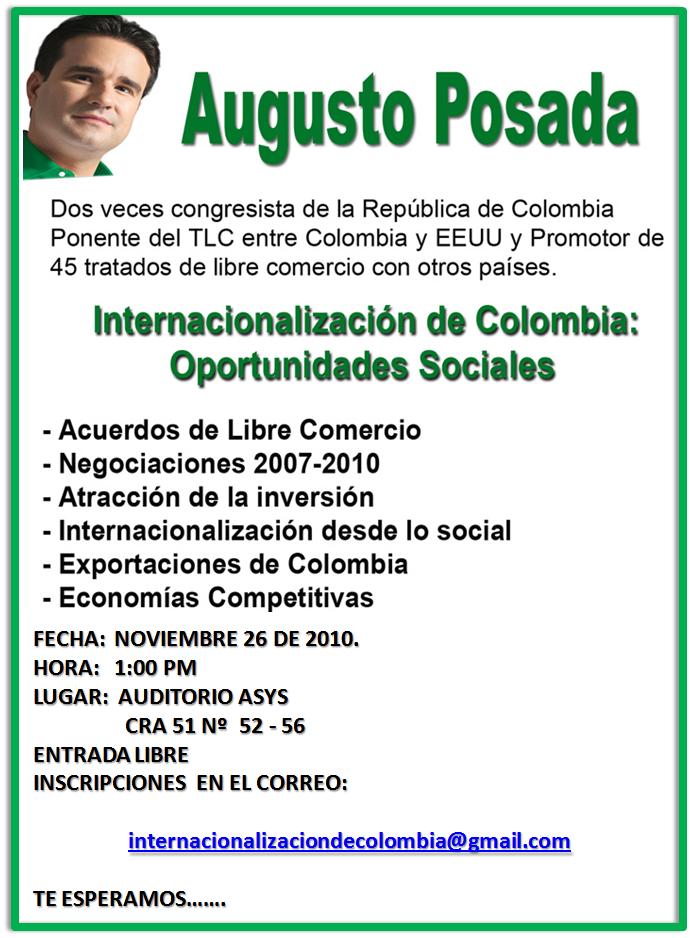 Internacionalizacion de la Economia Colombiana