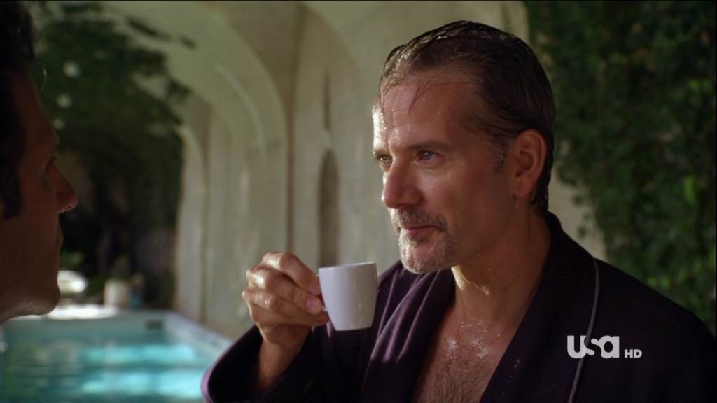 Campbell Scott on Royal Pains - Shirtless Men at groopii