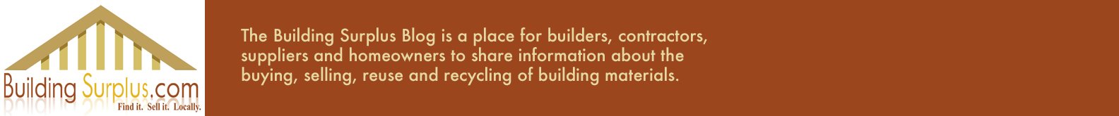 Building Surplus Blog