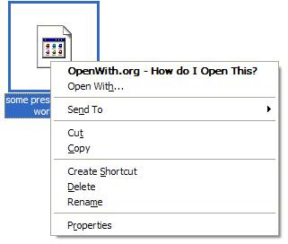  Automatically Identify Correct Program to Open Any File Formats with OpenWith.org