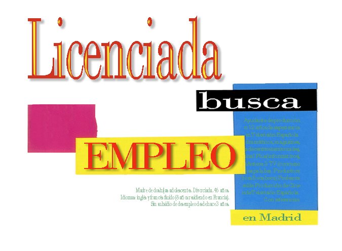 licenciada busca empleo