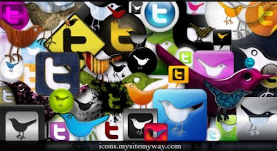 Twitter Promo Pack - A Set of 50 twitter Icons