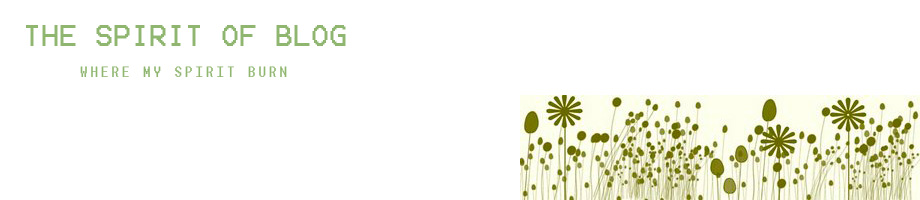 THE SPIRIT OF BLOG