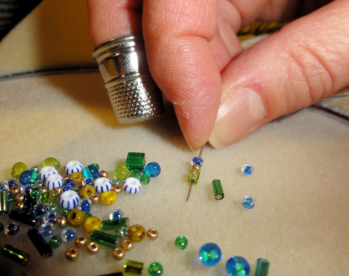 Sue Reno Studio How (and Why) I Add Beadwork to Fiber Art