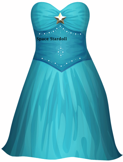 Stardoll Vestido Azul