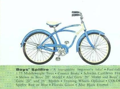 1957 schwinn spitfire
