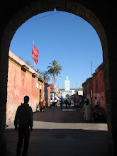 l'entrée de la médina de Mohamedia