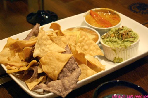 trio of dips