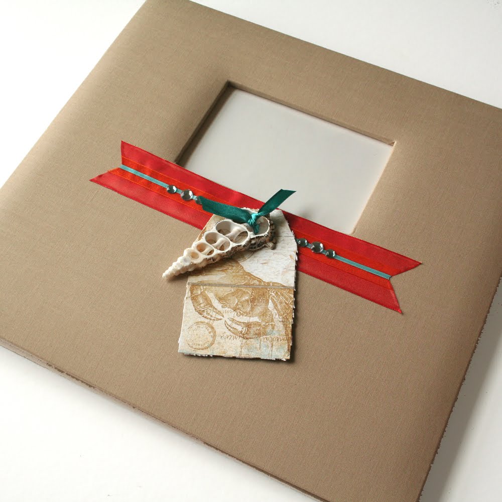 Papercut Kitchen Sand And Wedding Bells Custom Beach Wedding Scrapbook