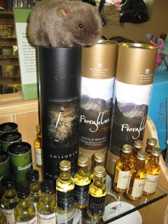 The Wombat examines the whisky selection