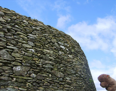 The Wombat visits the Grianán of Aileach