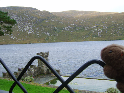 The Wombat looks at Lough Veagh, County Donegal