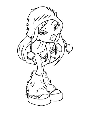 Bratz Coloring Pages on This Colouring Picture Is One Of The Many Bratz Coloring Pages On Our