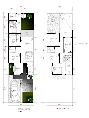 Desain Rumah Kost on Rumah Tinggal   Kost Dengan Privasi Buat Mbak