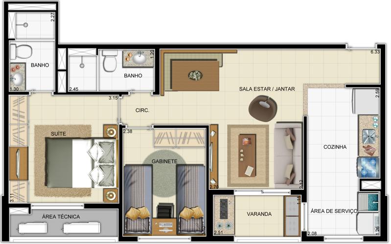 Layout Cozinha