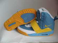 Air Yeezy Yellow And Baby Blue