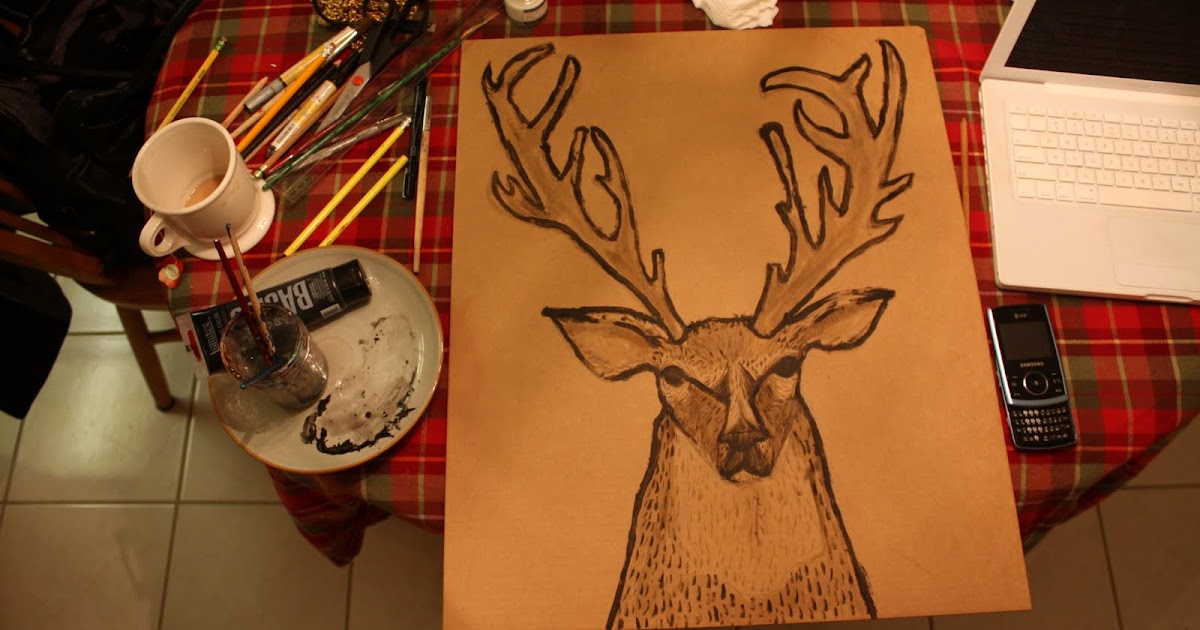 whimsically made Cardboard paintings