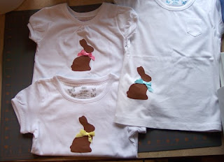 chocolate bunny shirt