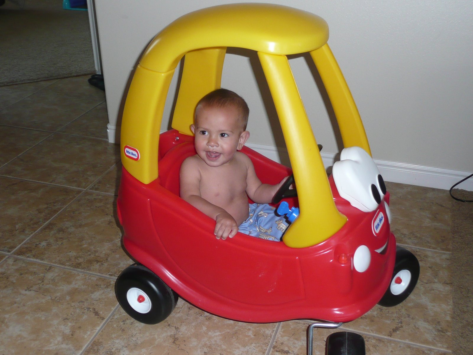 He loves his car