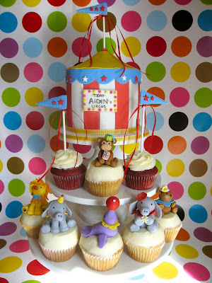 Circus Animal Cupcakes