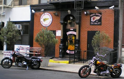 hells angels motorcycle outlaw club bikers mc said clubhouse chopper road leather security york