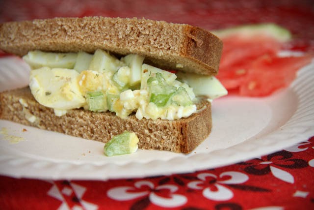 Two Little Chefs Cottage Cheese Egg Salad