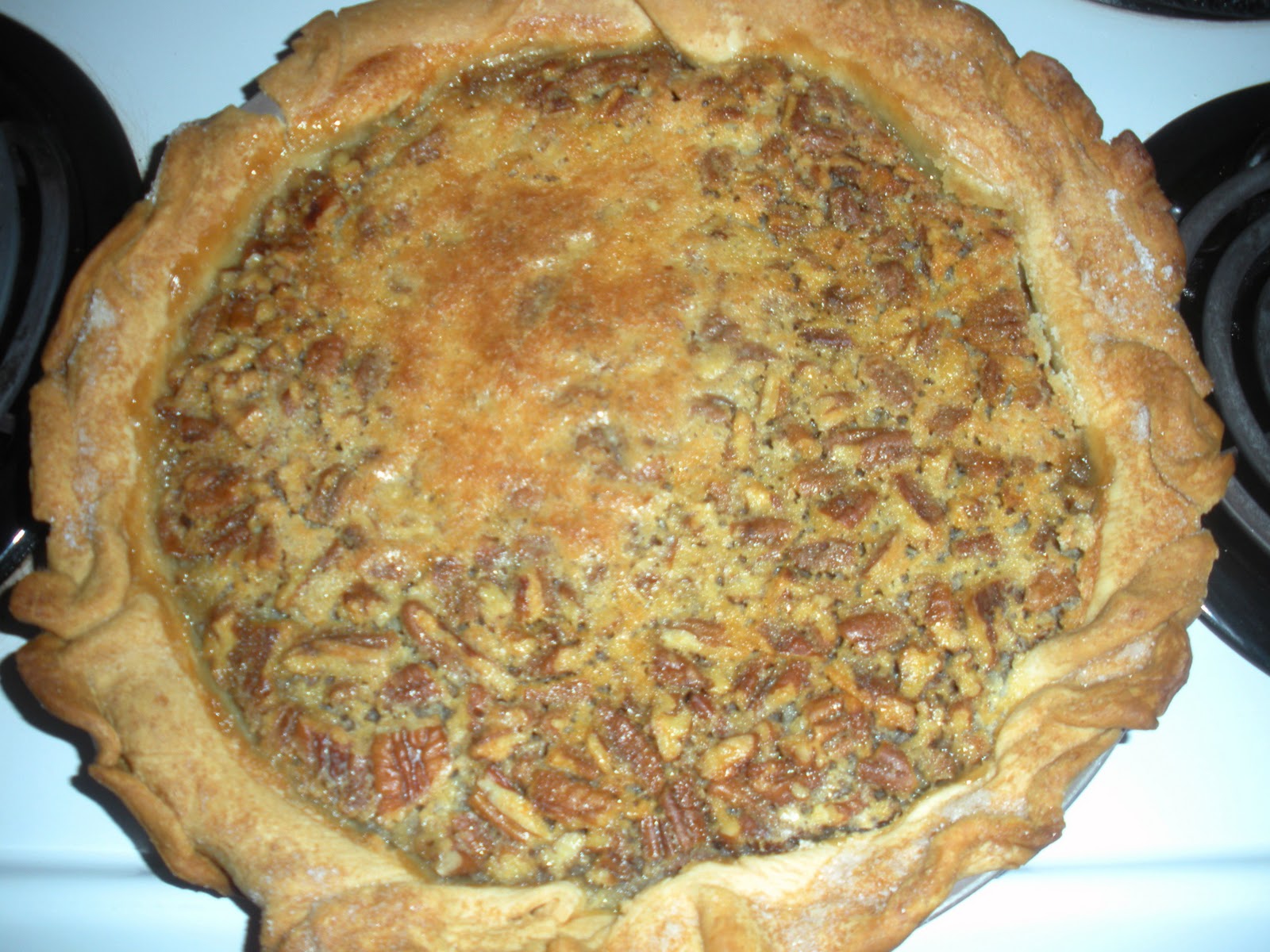 Jackie Likes to Eat Pecan Buttermilk Pie