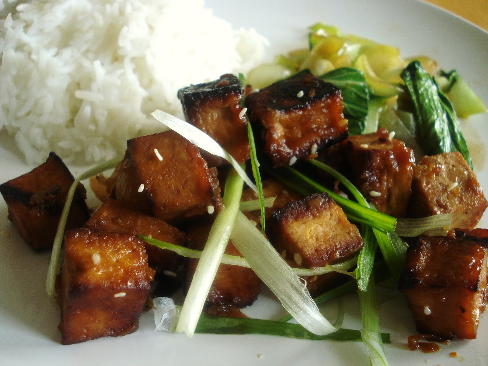 Presque végé Tofu braisé façon Taiwan