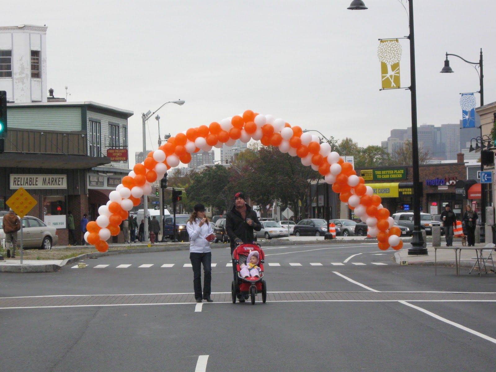 Left Bank of the Charles SomerStreets Closes Down Somerville Avenue