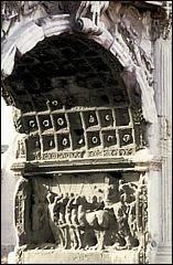 Relief of Titus triumph
