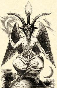 Levi's Baphomet, supposed idol of the Knights Templar