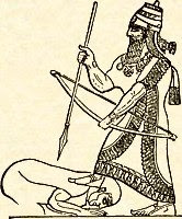 Assyrian calcatio colli