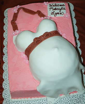 Pregnancy Belly Cakes