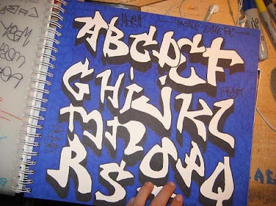 3d Graffiti Alphabet